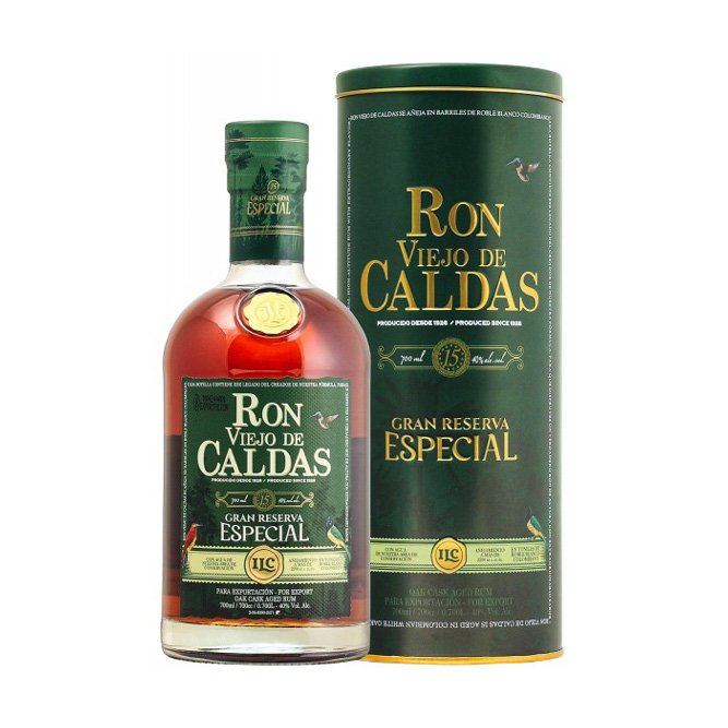 Ron Viejo de Caldas 15y 70cl 40%